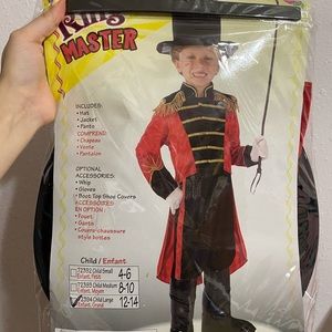 Kids ringleader costume